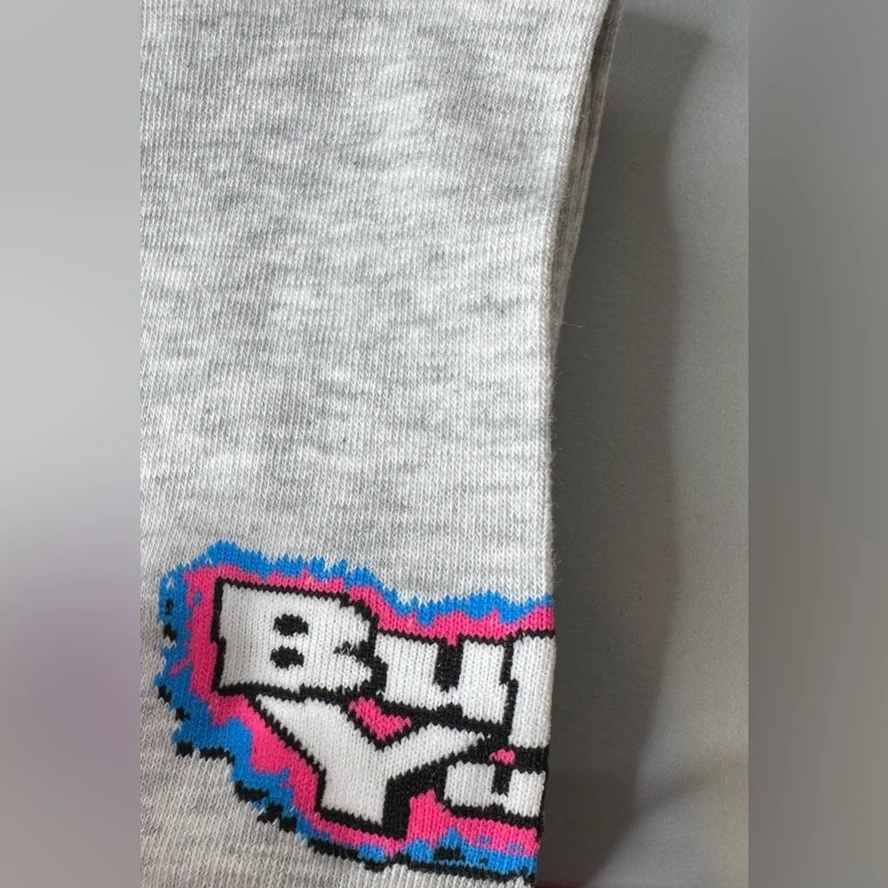 Bubble yum Duck Graphic Crew Socks logo